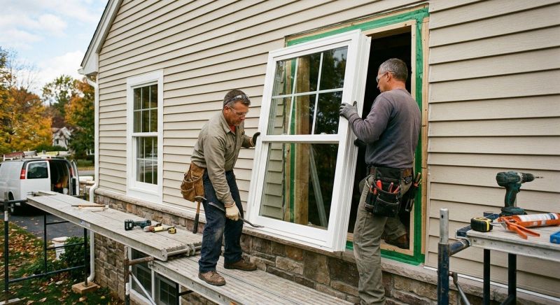 Awning Windows Installation in Manchester, NH