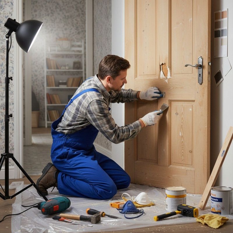 Front Door Repair in Conroe, TX
